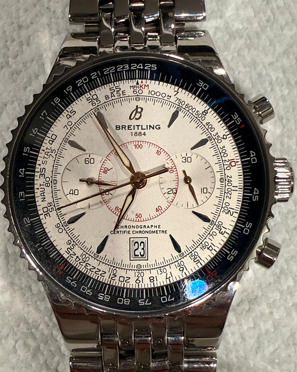 2023 Breitling Navitimer 42MM Silver Dial Steel Bracelet (A23322)