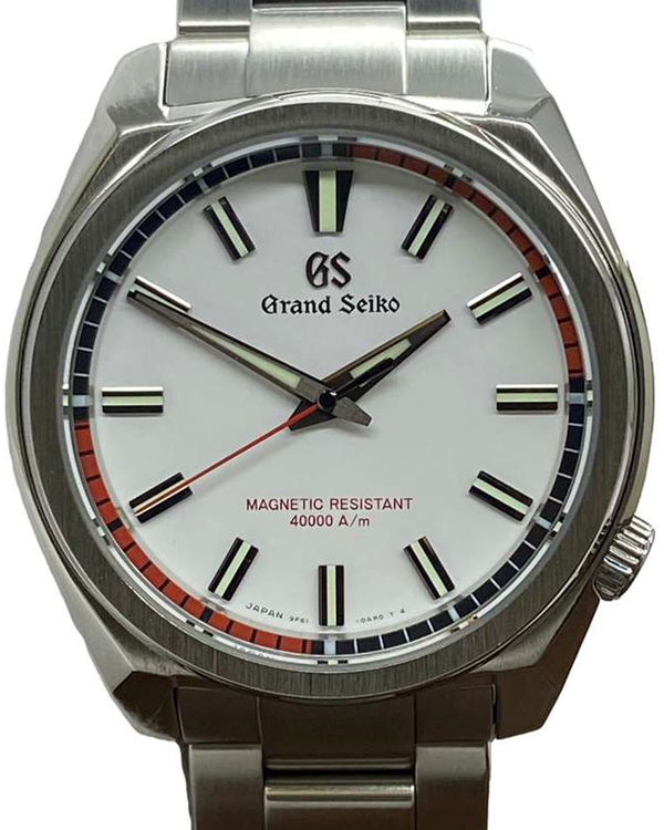 Grand Seiko Sport 40MM Quartz White Dial Steel Bracelet (SBGX341)