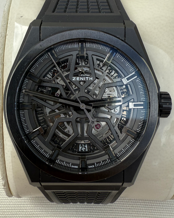 2020 Zenith Defy Classic 41MM Skeleton Dial Rubber Strap (49.9000.670/77.R782)