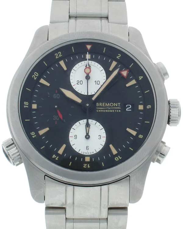 Bremont ALT1-Z Zulu Time 43MM Black Dial Steel Bracelet (ALT1-ZT-51)