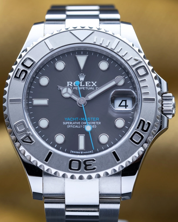 2020 Rolex Yacht-Master 37MM Rhodium Dial Oyster Bracelet (268622)
