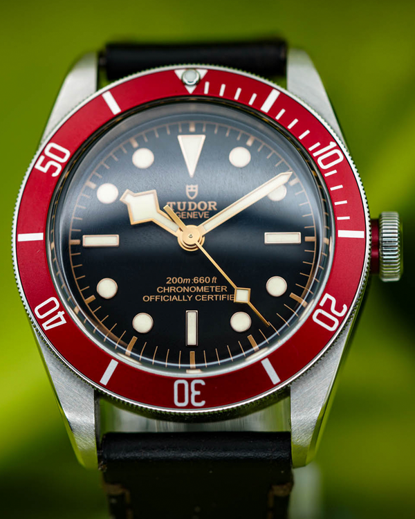 2021 Tudor Black Bay 41MM Black Dial Leather Strap (79230R)