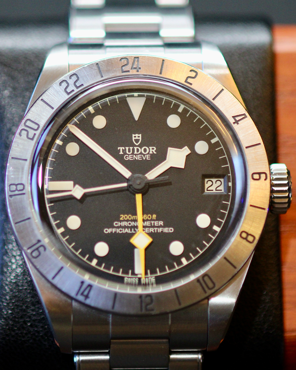 2022 Tudor Black Bay Pro 39MM Black Dial Steel Bracelet (79470)