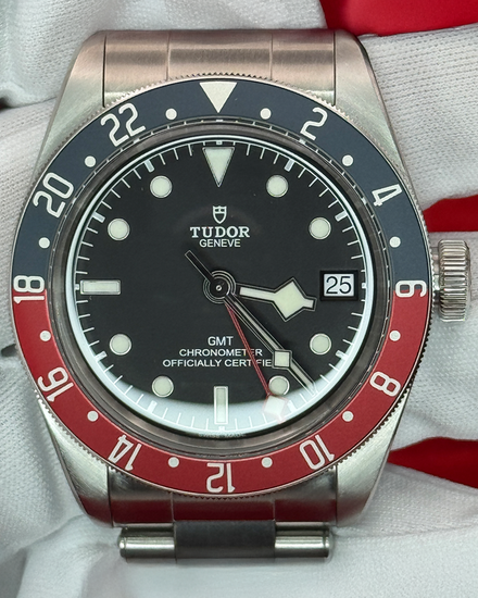 2020 Tudor Black Bay GMT "Pepsi" 41MM Black Dial Steel Bracelet (79830RB)
