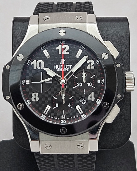 2015 Hublot Big Bang 44MM Carbon Fiber Dial Rubber Strap (301.SB.131.RX)