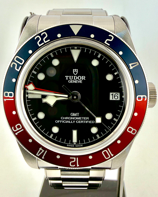No Reserve - 2025 Tudor Black Bay GMT "Pepsi" 41MM Black Dial Steel Bracelet (79830RB)