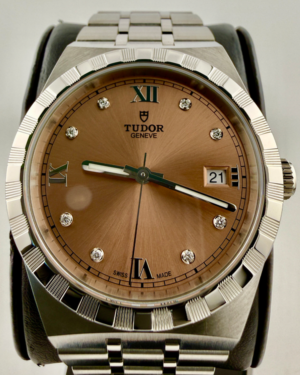2025 Tudor Royal 38MM Salmon Dial Steel Bracelet (28500)