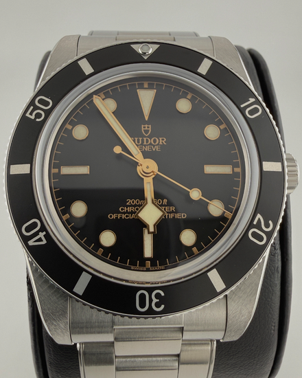 No Reserve - 2025 Tudor Black Bay 54' 37MM Black Dial Steel Bracelet (79000N)