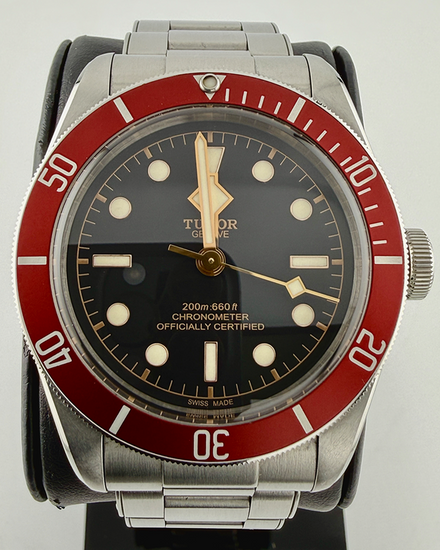 No Reserve - 2017 Tudor Black Bay Heritage 41MM Black Dial Steel Bracelet (79230R)