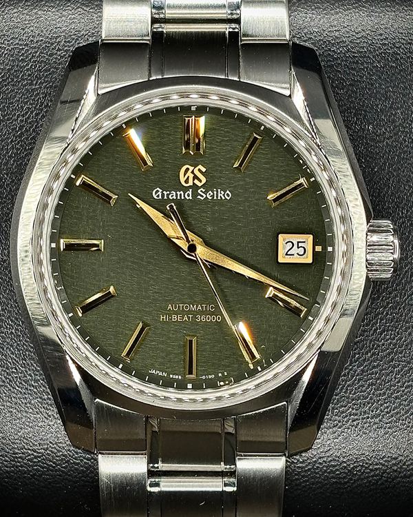 2024 Grand Seiko Heritage Collection "Rikka Early Summer" 40MM Green Dial Steel Bracelet (SBGH271)