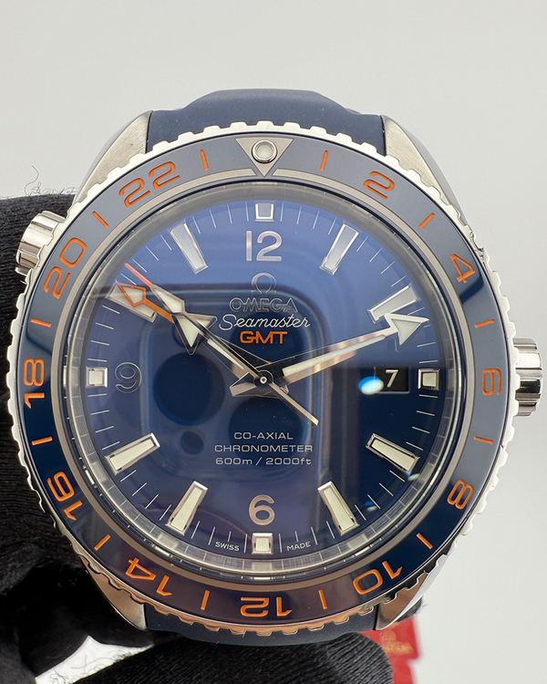 2022 Omega Seamaster Planet Ocean "GoodPlanet" 600M 43.5MM Blue Dial Rubber Strap (232.32.44.22.03.001)