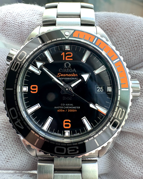 Omega Seamaster Planet Ocean 600M 43.5MM Black Dial Steel Bracelet (215.30.44.21.01.002)