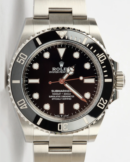 2025 Rolex Submariner No-Date 41MM Black Dial Oyster Bracelet (124060)