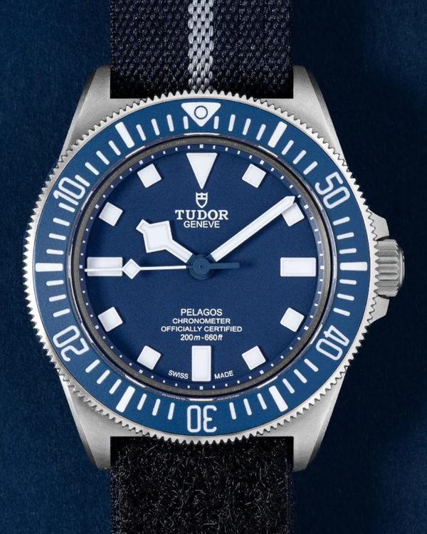 2025 Tudor Pelagos FXD 42MM Blue Dial Textile Strap (25707B/25)