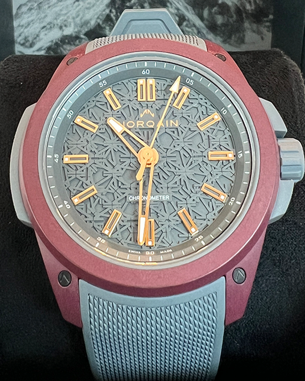 2024 Norqain Wild One 42MM Skeleton Dial Rubber Strap (NNQ3000QUG1LA/G001)