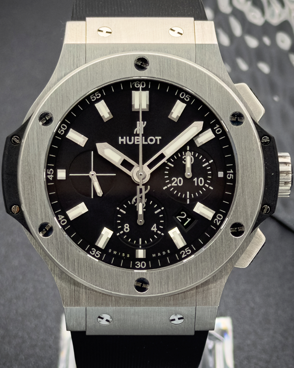 2018 Hublot Big Bang 44MM Black Dial Rubber Strap (301.SX.1170.RX)