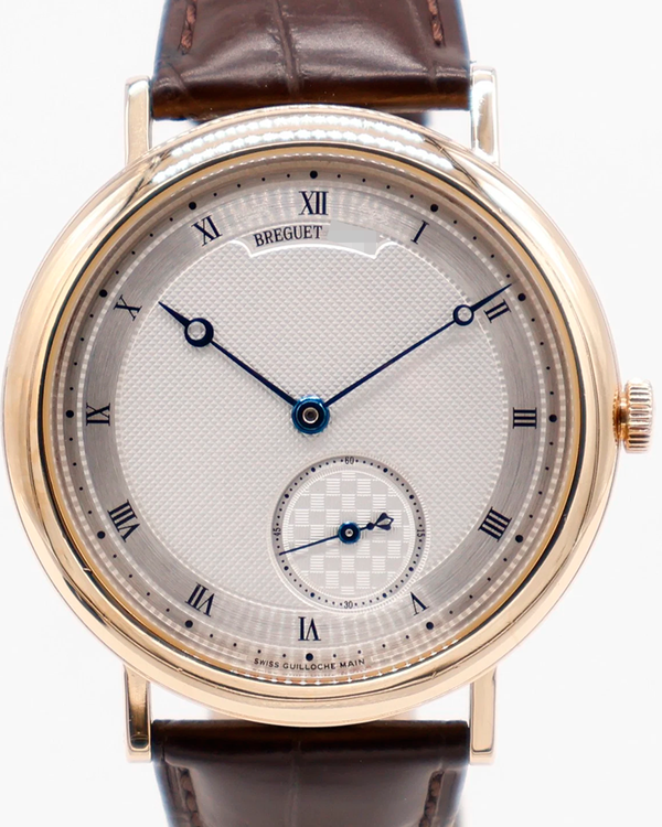 Breguet Classique 40MM Silver Dial Leather Strap (5140BA)