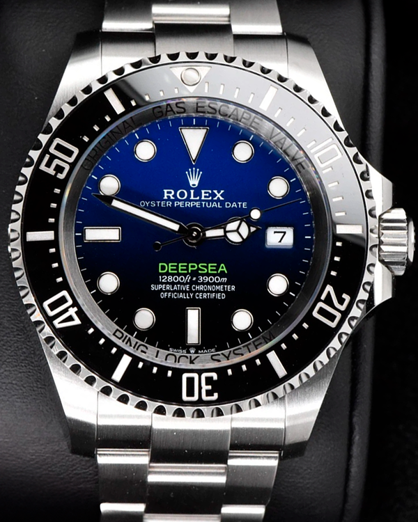 2025 Rolex Sea-Dweller Deepsea "James Cameron" 44MM Blue Dial Oyster Bracelet (136660)