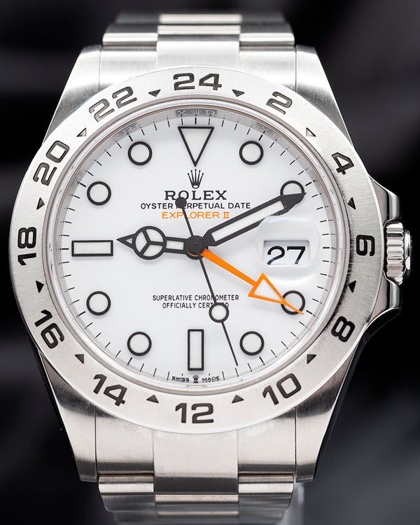 2023 Rolex Explorer II "Polar" 42MM White Dial Oyster Bracelet (226570)