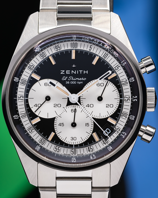 2023 Zenith Chronomaster 38MM Black Dial Steel Bracelet (03.3200.3600/21.M3200)
