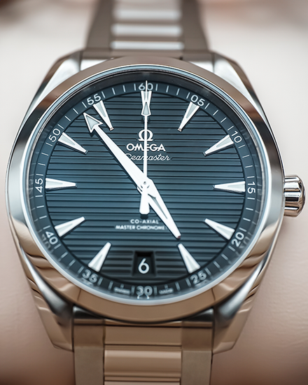 2024 Omega Seamaster Aqua Terra 150M 41MM Black Dial Steel Bracelet (220.10.41.21.01.001)