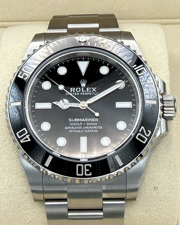 2025 Rolex Submariner No-Date 41MM Black Dial Oyster Bracelet (124060)