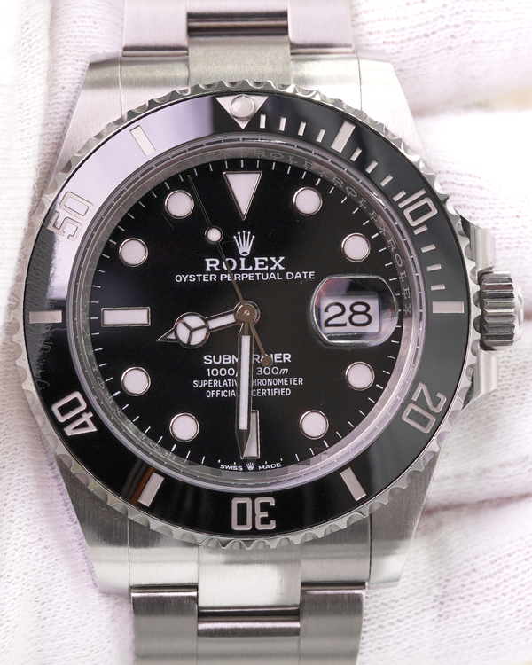 2025 Rolex Submariner Date 41MM Black Dial Oyster Bracelet (126610LN)