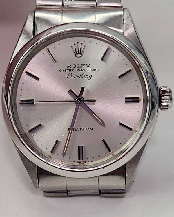 Rolex Air-King 34MM Silver Dial Oyster Bracelet (5500)