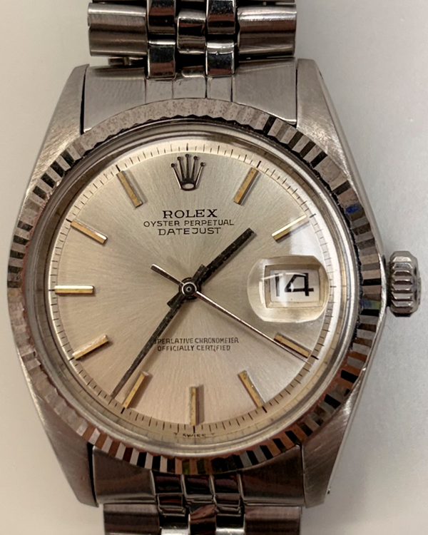 Rolex Datejust 36MM Silver Dial Jubilee Bracelet (1601)