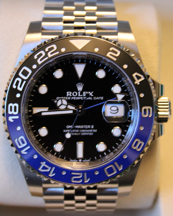 2025 Rolex GMT-Master II "Batgirl" 40MM Black Dial Jubilee Bracelet (126710BLNR)