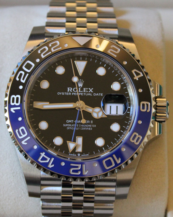 2025 Rolex GMT-Master II "Batgirl" 40MM Black Dial Jubilee Bracelet (126710BLNR)