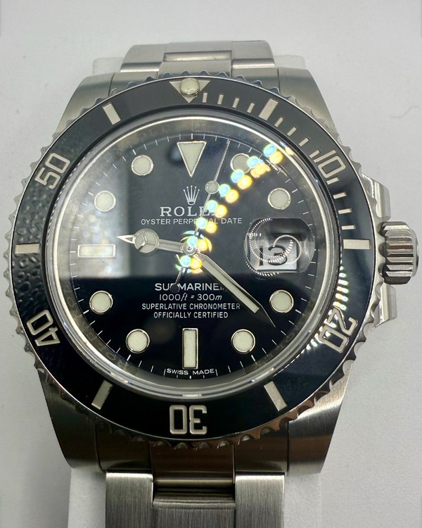 2020 Rolex Submariner Date 40MM Black Dial Oyster Bracelet (116610LN)