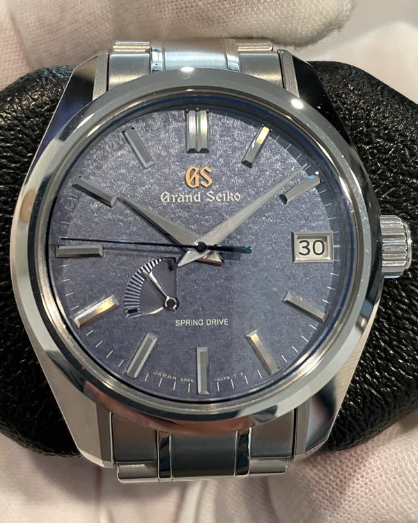 2024 Grand Seiko Heritage Collection Kirazuri "Lake Suwa" L.E. 40MM Blue Dial Steel Bracelet (SBGA507G)