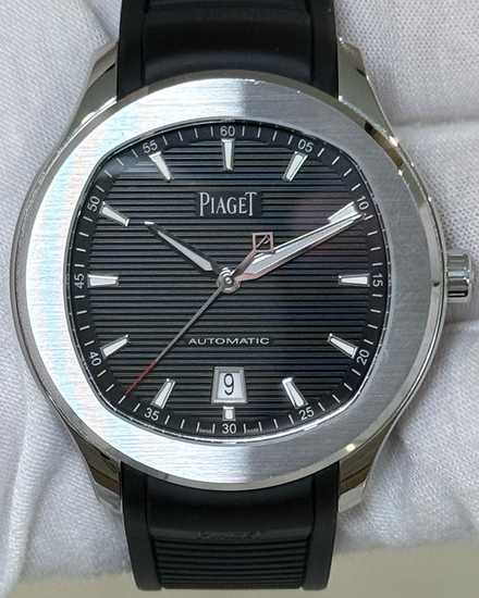 2024 Piaget Polo 42MM Black Dial Rubber Strap (G0A47014)