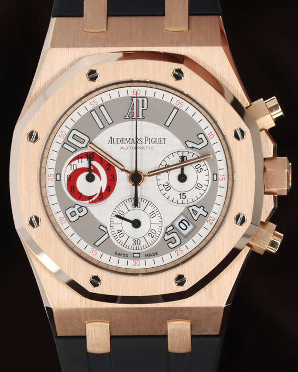 Audemars Piguet Royal Oak Chronograph "City of Sails" L.E. 39MM Silver Dial Rubber Strap (25979OR.OO.D002CA.01)