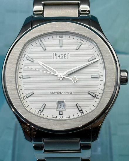 2016 Piaget Polo S 42MM Silver Dial Steel Bracelet (G0A41001)