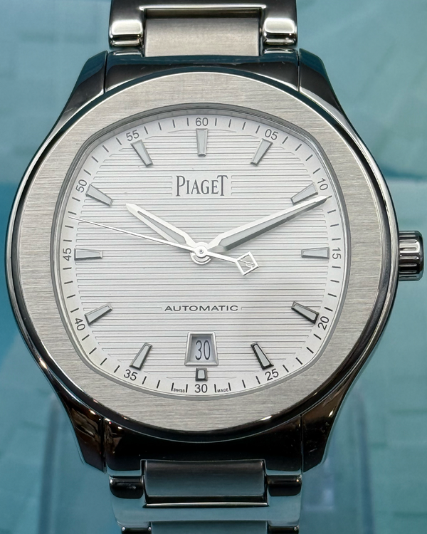 2016 Piaget Polo S 42MM Silver Dial Steel Bracelet (G0A41001)