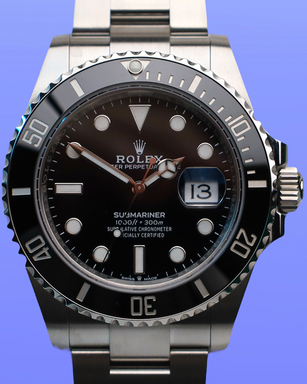 2025 Rolex Submariner Date 41MM Black Dial Oyster Bracelet (126610LN)