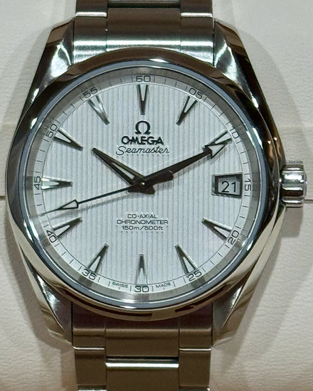 Omega Seamaster Aqua Terra 150M 38.5MM Silver Dial Steel Bracelet (231.10.39.21.02.001)