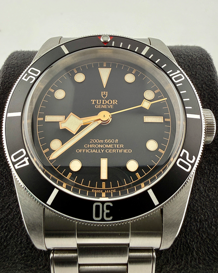 No Reserve - 2021 Tudor Black Bay Heritage 41MM Black Dial Steel Bracelet (79230N)