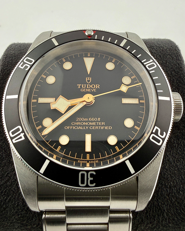 No Reserve - 2021 Tudor Black Bay Heritage 41MM Black Dial Steel Bracelet (79230N)