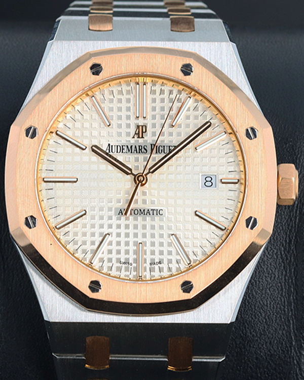 Audemars Piguet Royal Oak 41MM Silver Dial Two-Tone Bracelet (15400SR.OO.1220SR.01)