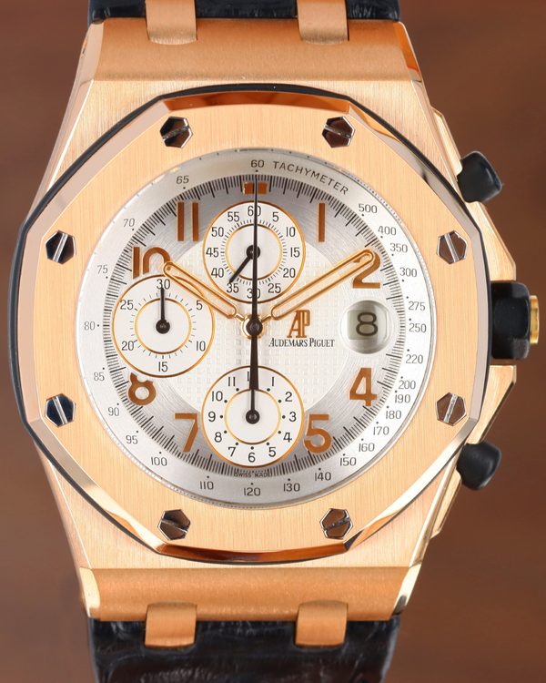 Audemars Piguet Royal Oak Offshore "Pride Of Russia" L.E. 42MM White Dial Leather Strap (26061OR.OO.D002CR.01)
