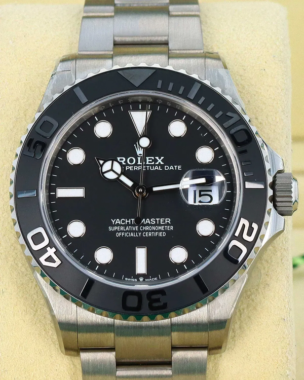 Rolex Yacht-Master 42MM Black Dial Titanium Oyster Bracelet (226627)