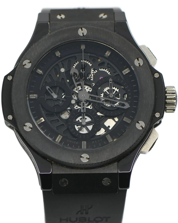 Hublot Big Bang Aero Bang 44MM Skeleton Dial Rubber Strap (310.CM.1110.RX)