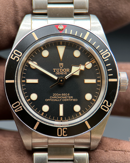 2021 Tudor Black Bay 58 39MM Black Dial Steel Bracelet (79030N)