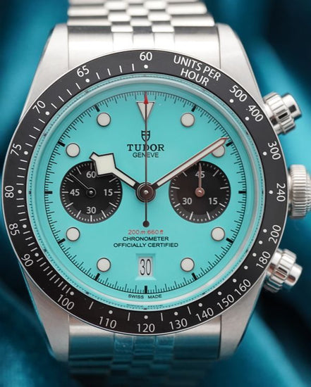 2025 Tudor Black Bay Chrono 41MM Blue "Flamingo" Dial Steel Bracelet (79360N)