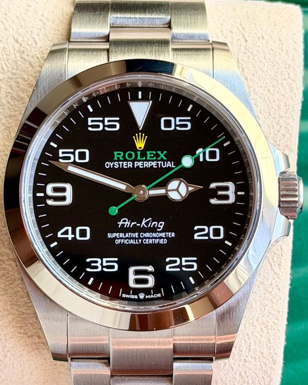 2022 Rolex Air-King 40MM Black Dial Oyster Bracelet (126900)
