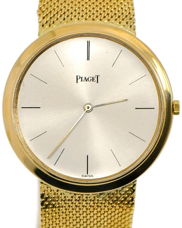 Piaget Classique 32MM Silver Dial Yellow Gold Bracelet (902)