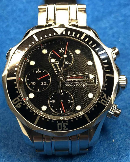 2020 Omega Seamaster Diver 300M 41.5MM Black Dial Steel Bracelet (213.30.42.40.01.001)